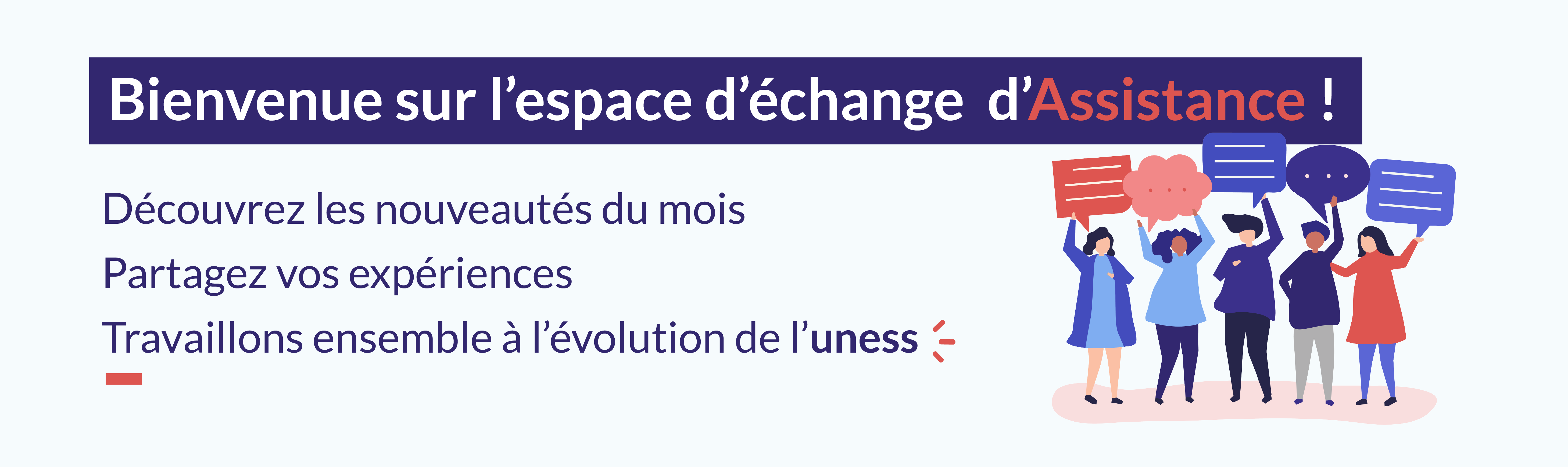 Ce cours regroupe les forums des nouveauté (mises à jours, nouvelles fonctionnalités...) et les groupes de travail